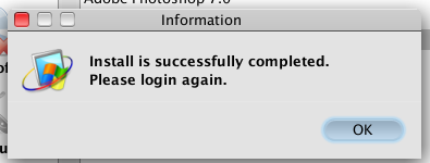 Crosswin claims Photoshop CS2 is installed